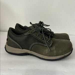 Women’s Red Wing Shoes 2307 Olive Green Lace-Up Shoes sz 7.5 D